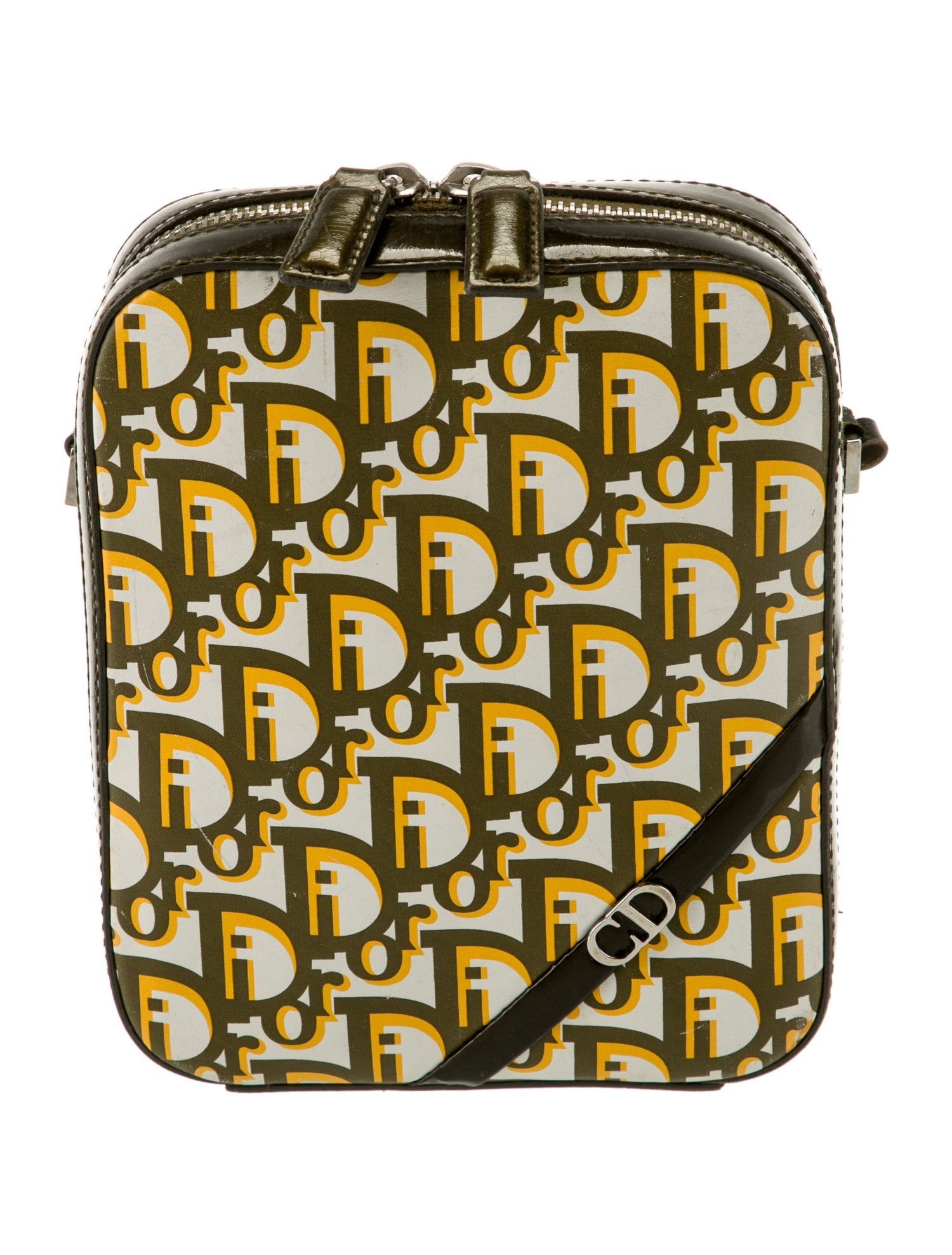 Christian Dior Oblique Jacquard Minaudière Vintage