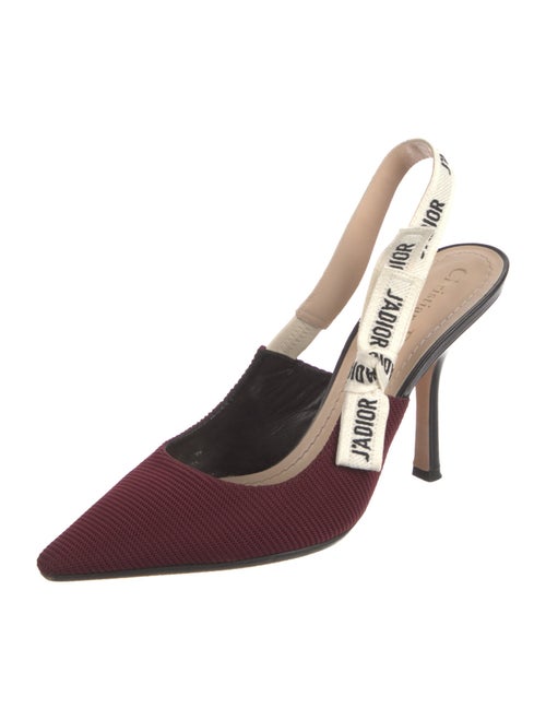 Christian Dior J'Adior Printed Slingback Pumps