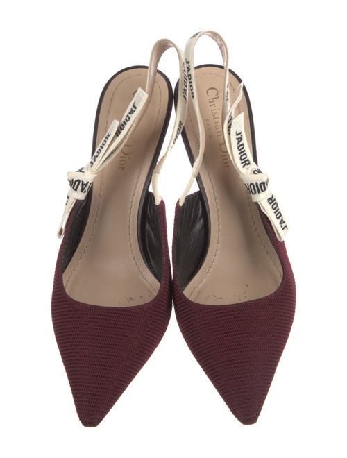 Christian Dior J'Adior Printed Slingback Pumps