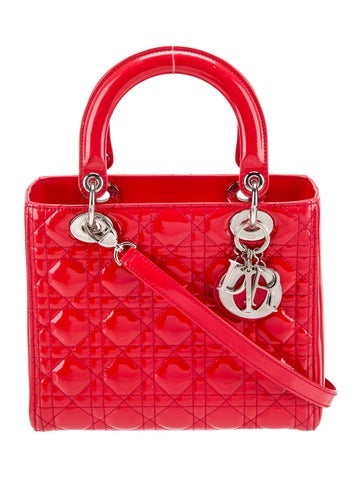 Christian Dior Handle Bags Cannage Lady