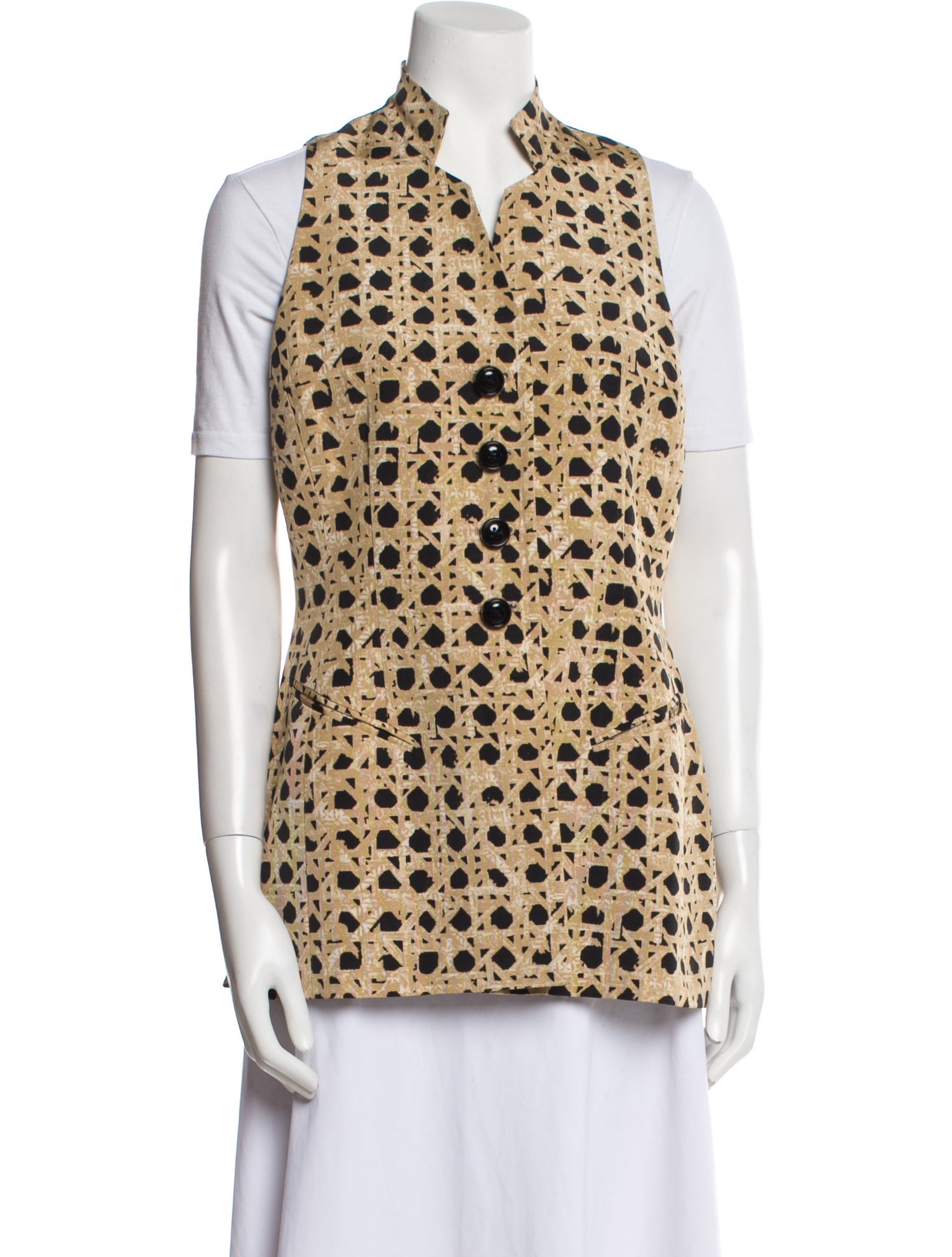 Christian Dior Printed Vest