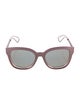 Christian Dior Wayfarer Mirrored Sunglasses