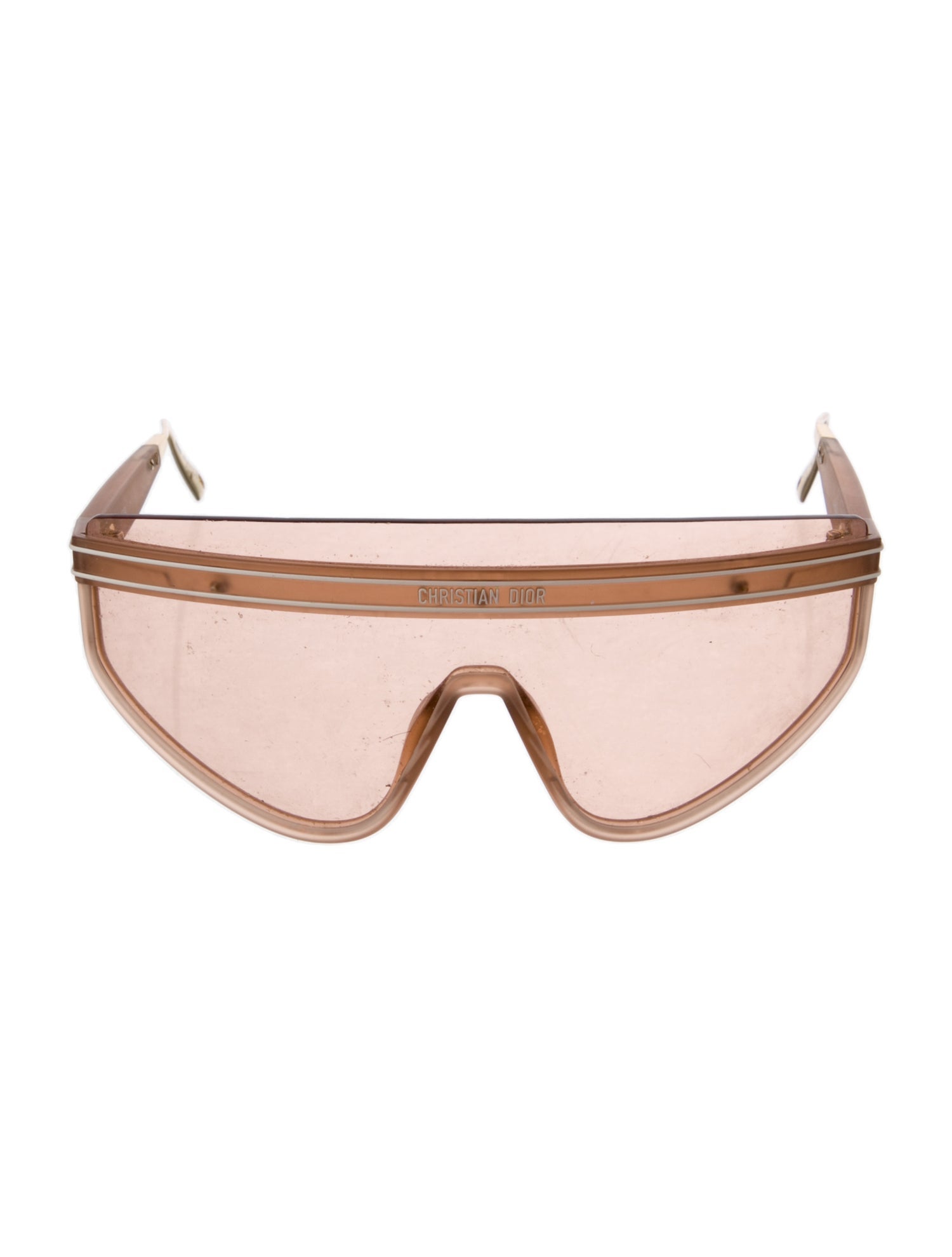 Christian Dior Shield Mirrored Sunglasses