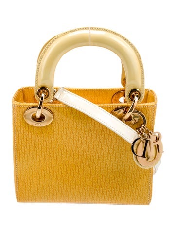 Christian Dior Handle Bags Diorissimo Lady Mini Vintage