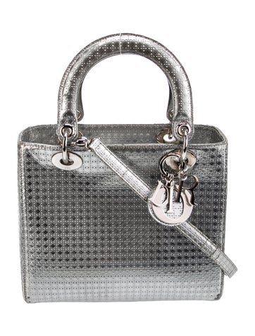 Christian Dior Handle Bags Cannage Lady Small