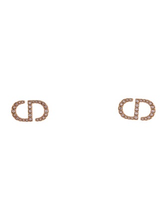 Christian Dior Petit CD Stud Earrings