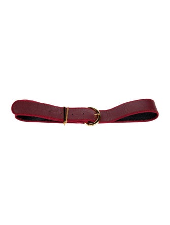 Christian Dior Leather Waist Belt