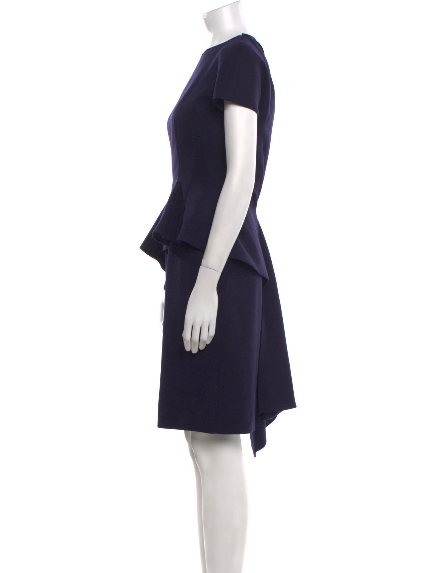 Christian Dior Wool Midi Length Dress