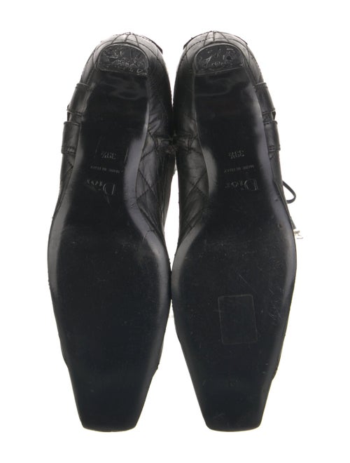 Christian Dior Leather Rain Boots