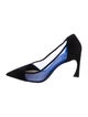 Christian Dior Suede Mesh Accents Pumps