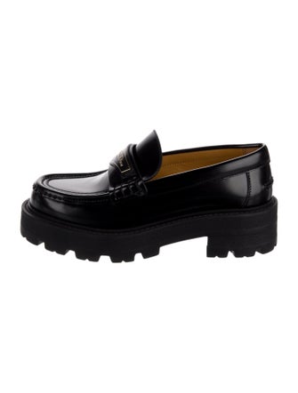 Christian Dior Leather Loafers