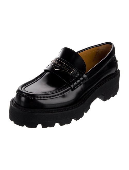 Christian Dior Leather Loafers