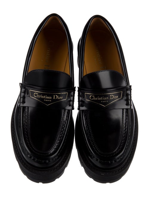 Christian Dior Leather Loafers