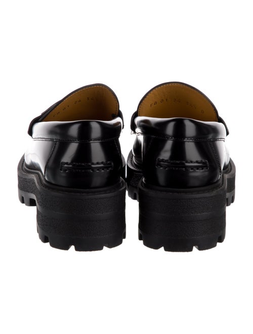 Christian Dior Leather Loafers
