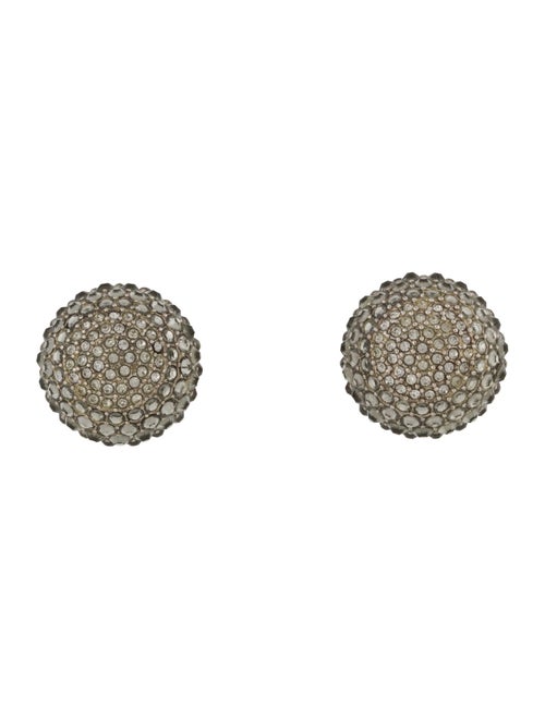 Christian Dior Crystal Tribales Earrings