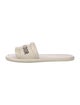Christian Dior Leather Printed Slides