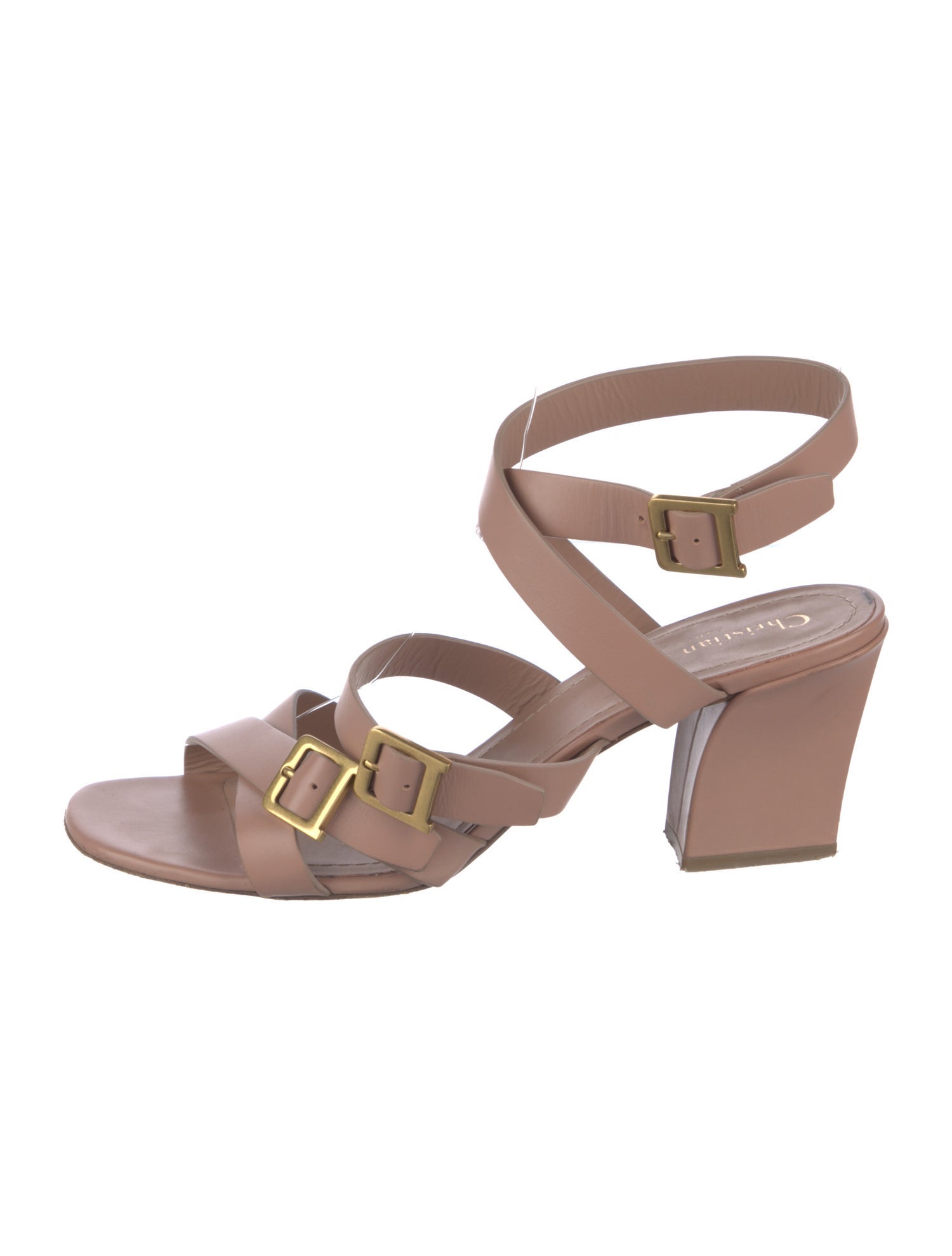 Christian Dior Leather Gladiator Sandals