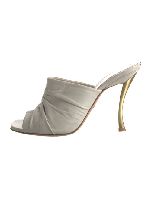 Christian Dior Leather Mules