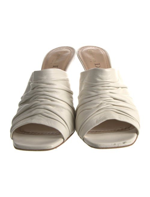 Christian Dior Leather Mules