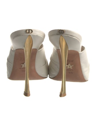 Christian Dior Leather Mules