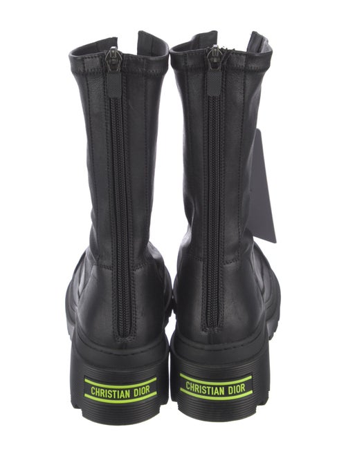 Christian Dior Leather Combat Boots