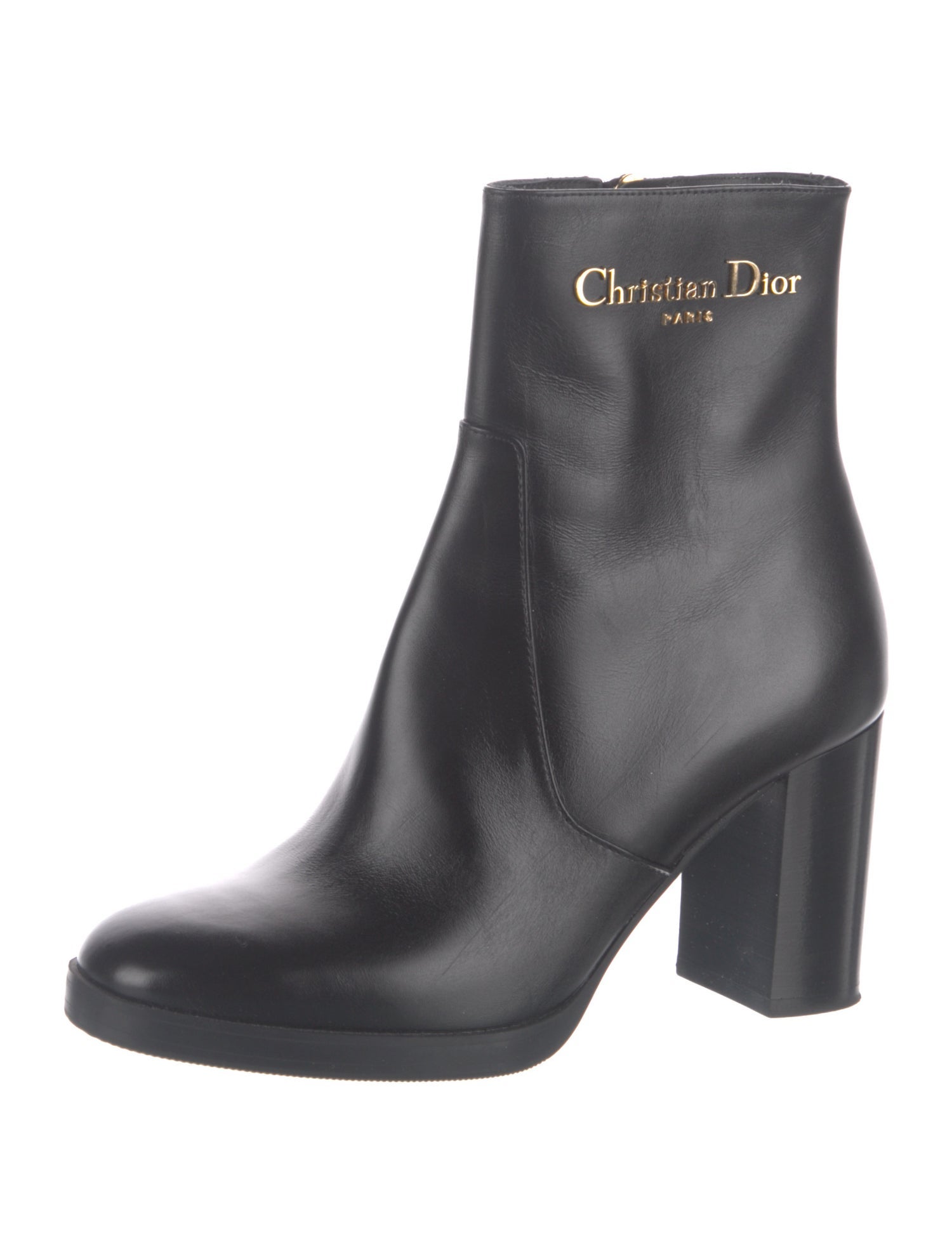 Christian Dior Leather Boots