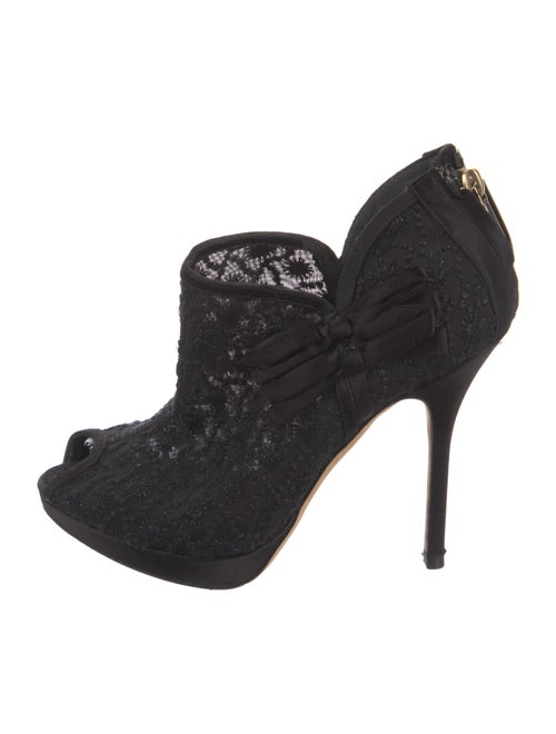 Christian Dior Mesh Mesh Accents D'Orsay Pumps