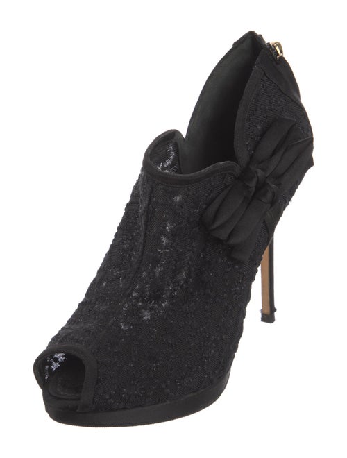 Christian Dior Mesh Mesh Accents D'Orsay Pumps