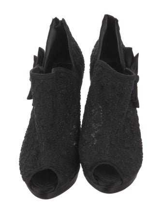 Christian Dior Mesh Mesh Accents D'Orsay Pumps