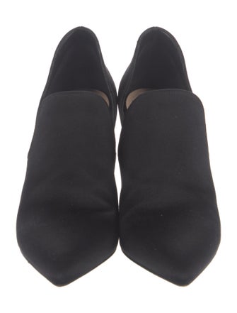 Christian Dior Satin D'Orsay Pumps