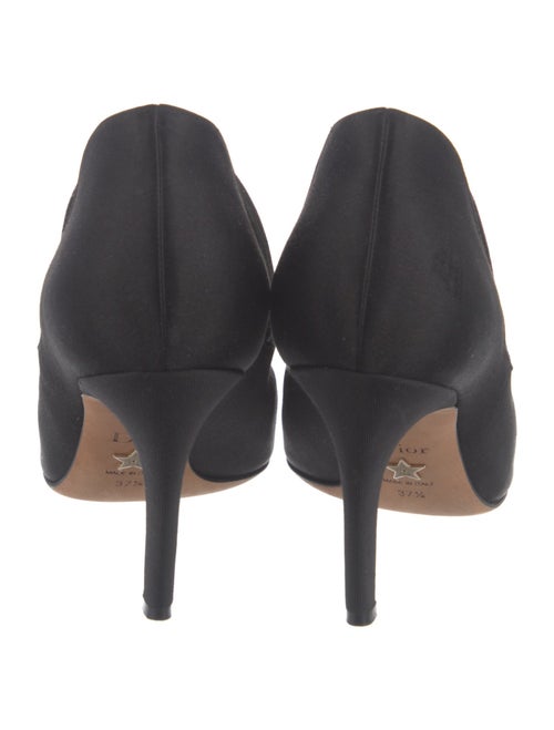 Christian Dior Satin D'Orsay Pumps