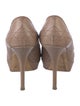 Christian Dior Cannage Pattern Leather Pumps
