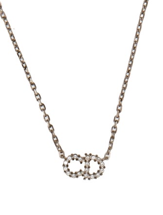 Christian Dior Crystal Clair D Lune Necklace