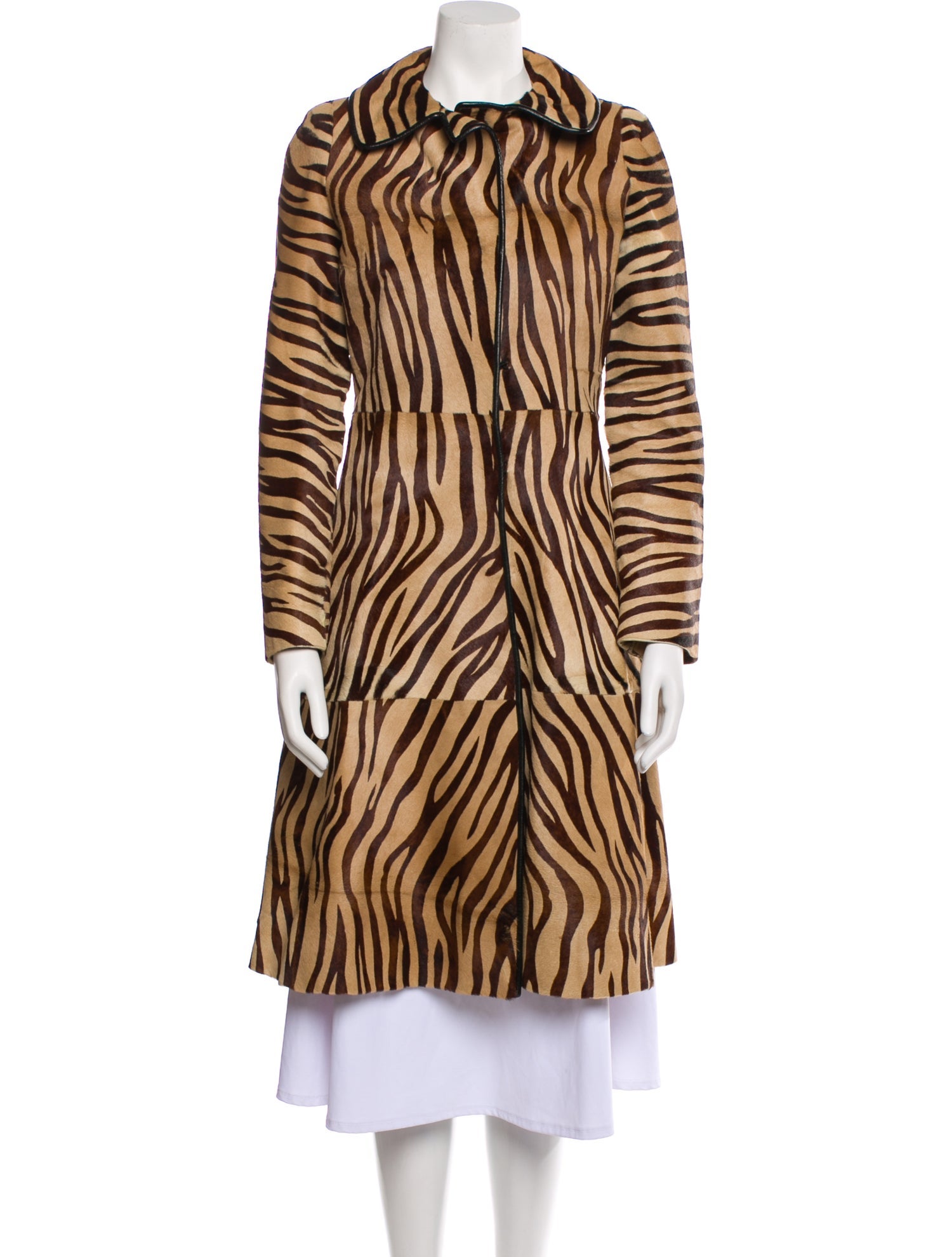 Christian Dior Vintage 1960's Faux Fur Coat