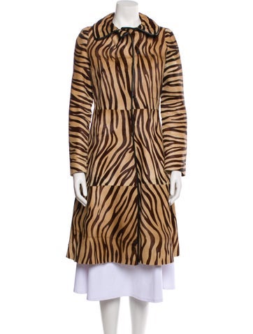 Christian Dior Coats Vintage 1960's Faux Fur Coat S