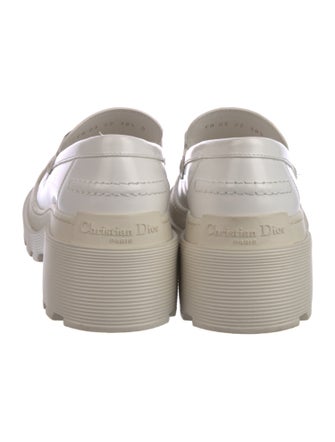 Christian Dior Leather Loafers