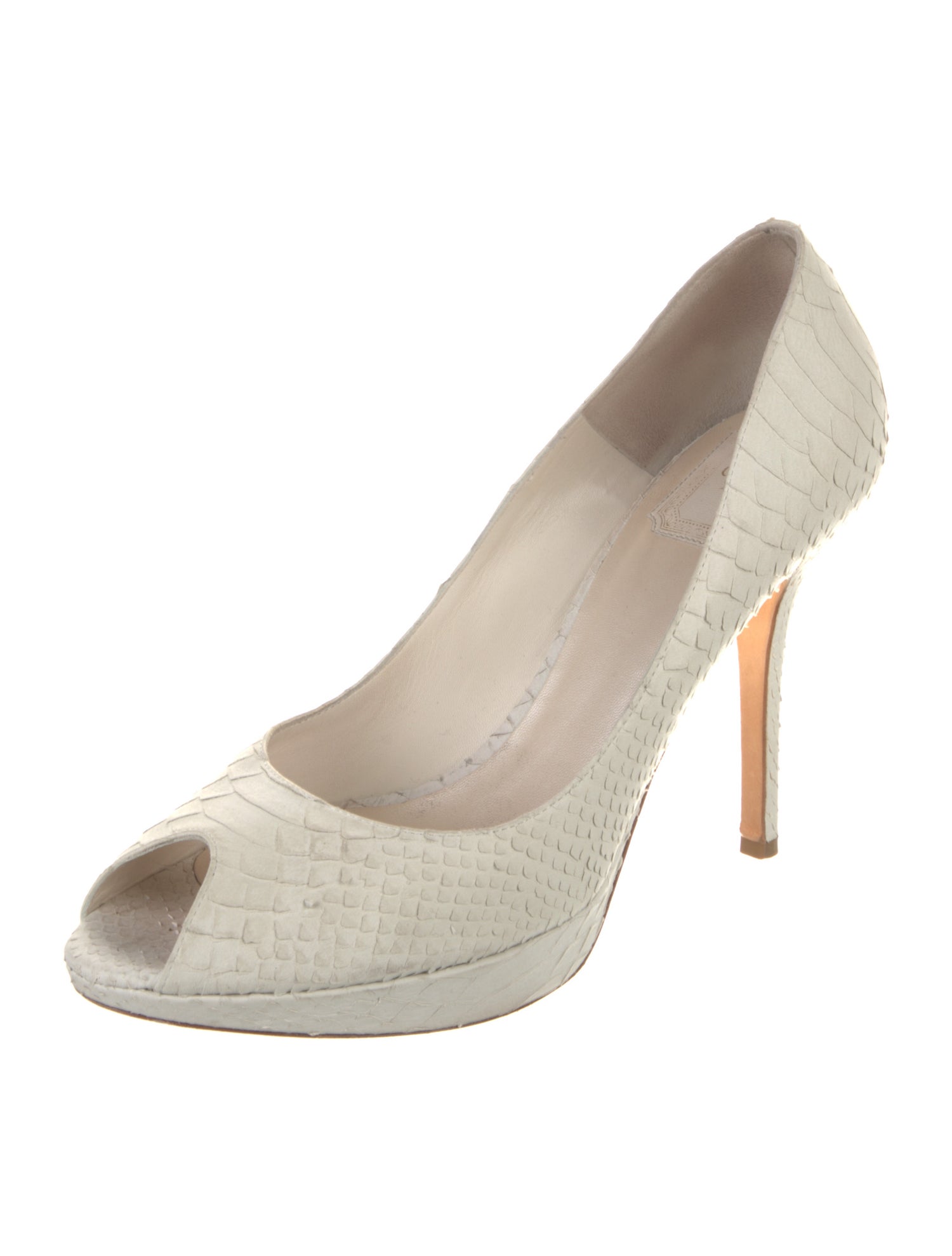 Christian Dior Python Pumps