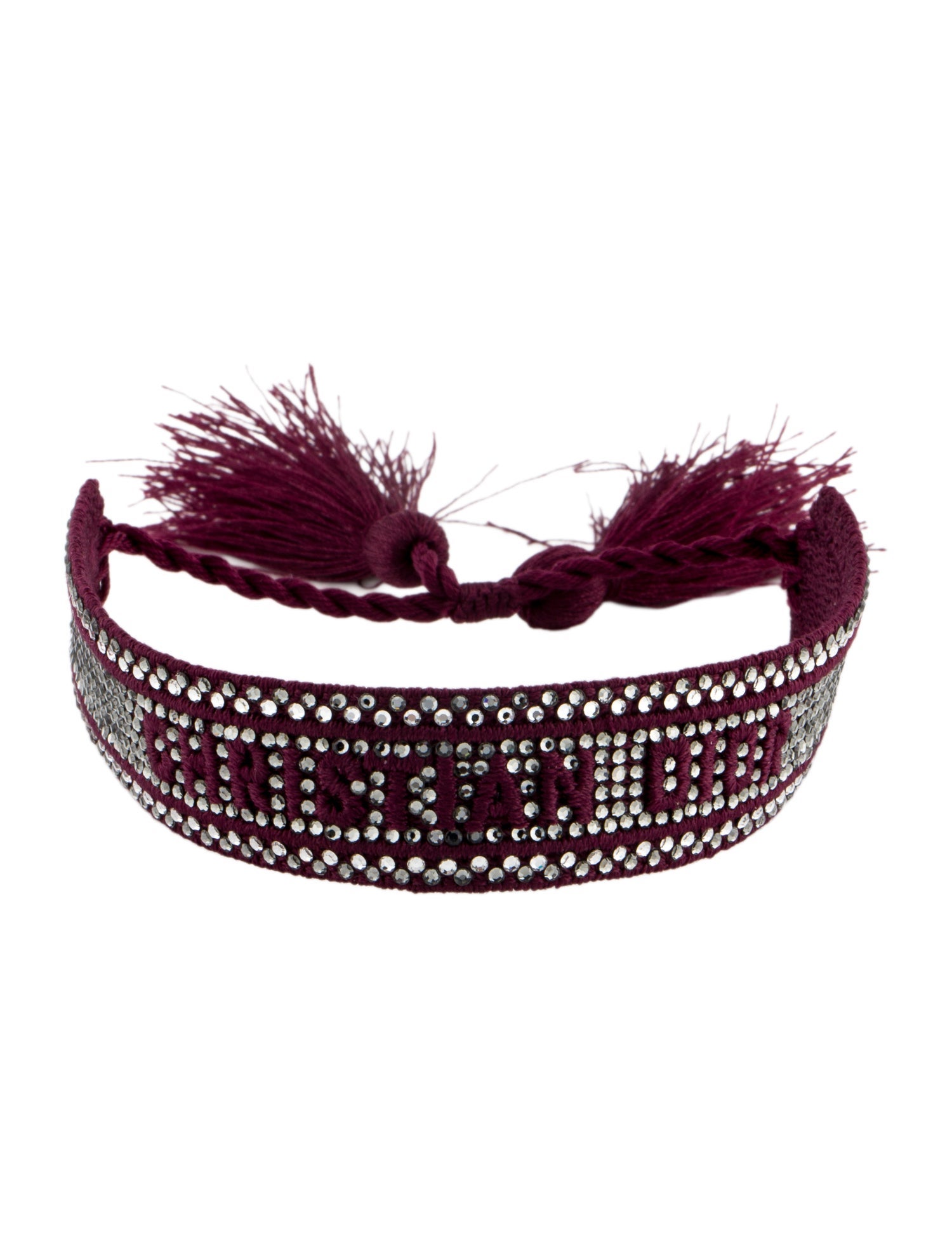 Christian Dior Crystal Friendship Bracelet