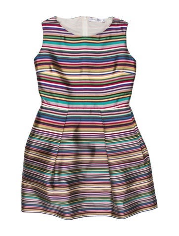 Christian Dior Dresses Silk Mini Dress Us10, Fr42 | L