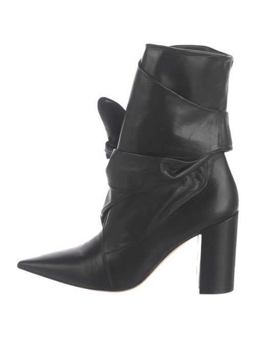 Christian Dior Leather Lace-Up Boots