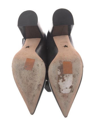 Christian Dior Leather Lace-Up Boots