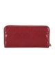 Christian Dior Cannage Pattern Patent Leather Wallet