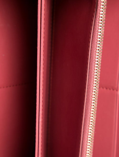 Christian Dior Cannage Pattern Patent Leather Wallet