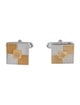 Christian Dior Two-Tone Cufflinks