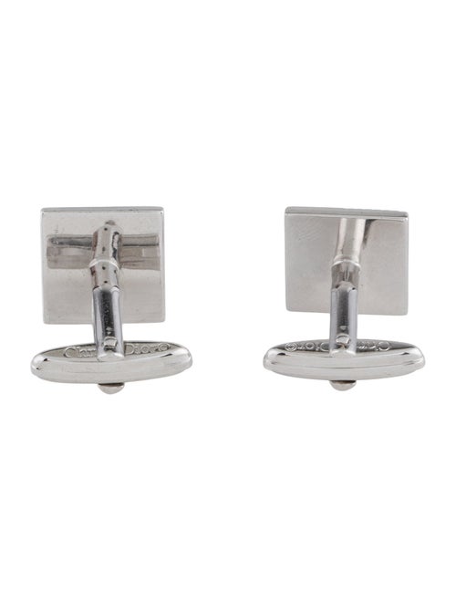 Christian Dior Two-Tone Cufflinks