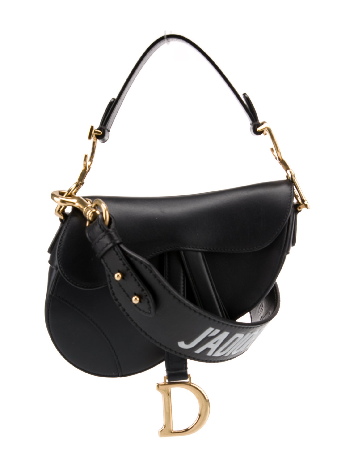 Christian Dior Leather Saddle