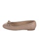 Christian Dior Cannage Pattern Leather Ballet Flats