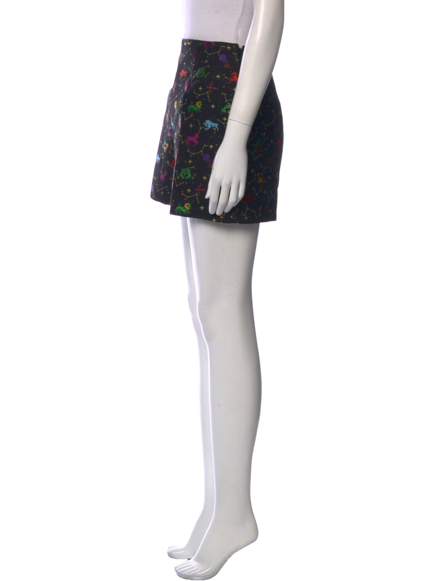 Christian Dior Printed Mini Shorts