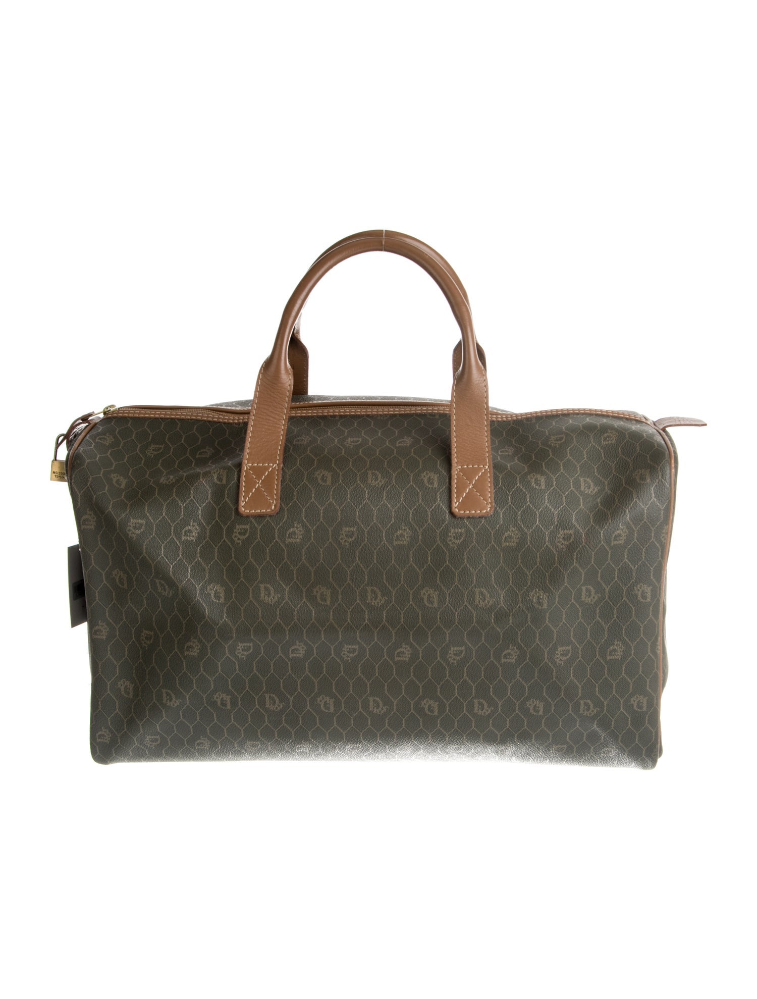 Christian Dior Honeycomb Boston Bag Vintage