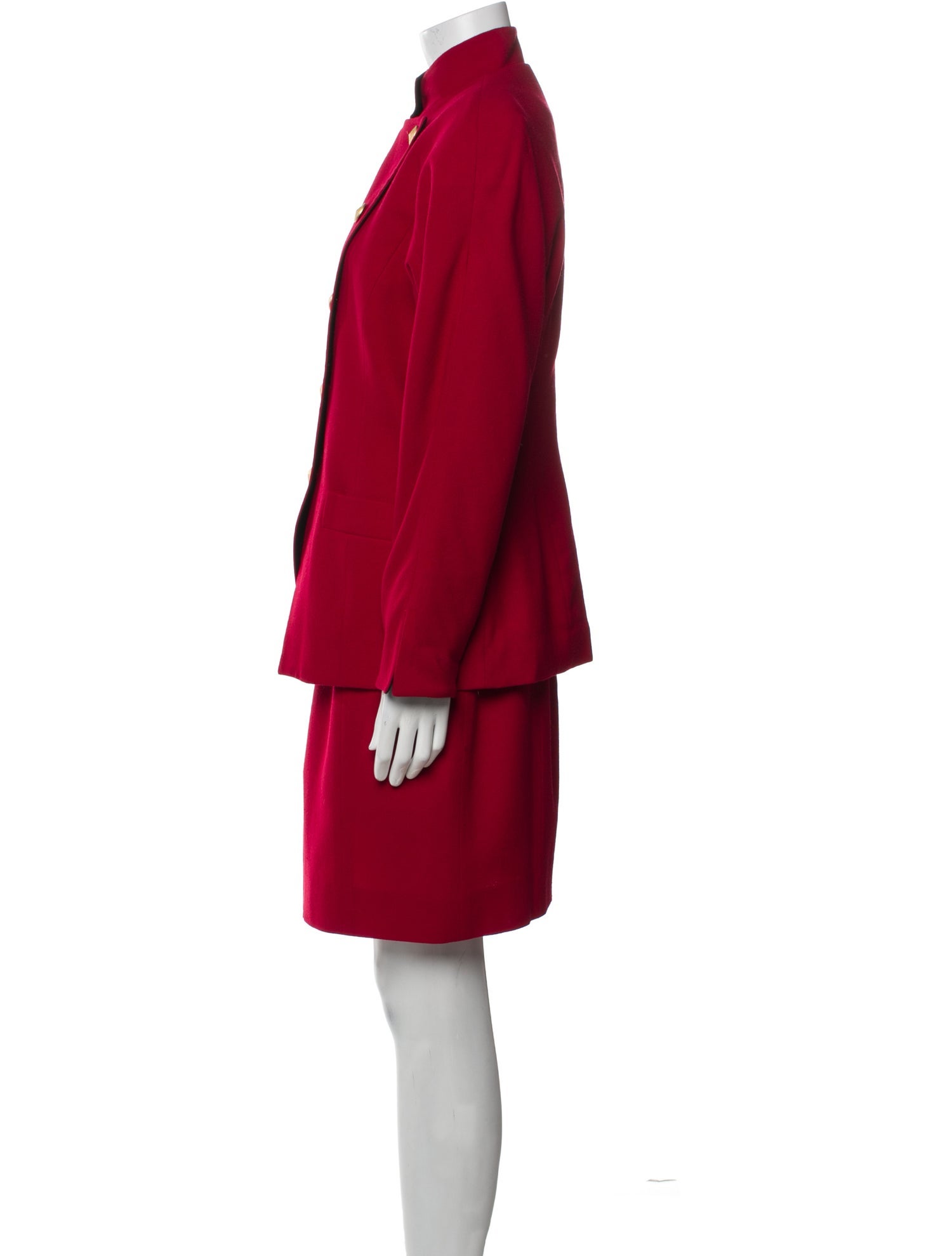 Christian Dior Wool Skirt Set